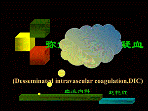 内科学-弥散性血管内凝血课件.ppt