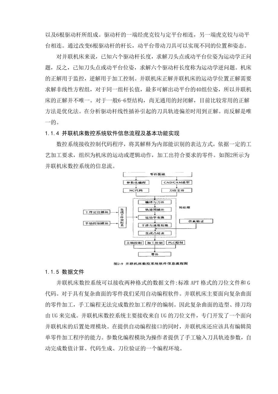 毕业设计（论文）并联机床UG编程及Vericut仿真.doc_第2页