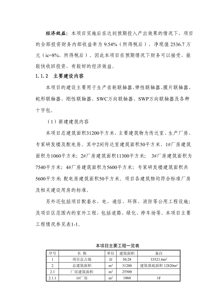 联轴器系列产品生产与销售项目可研报告.doc_第2页