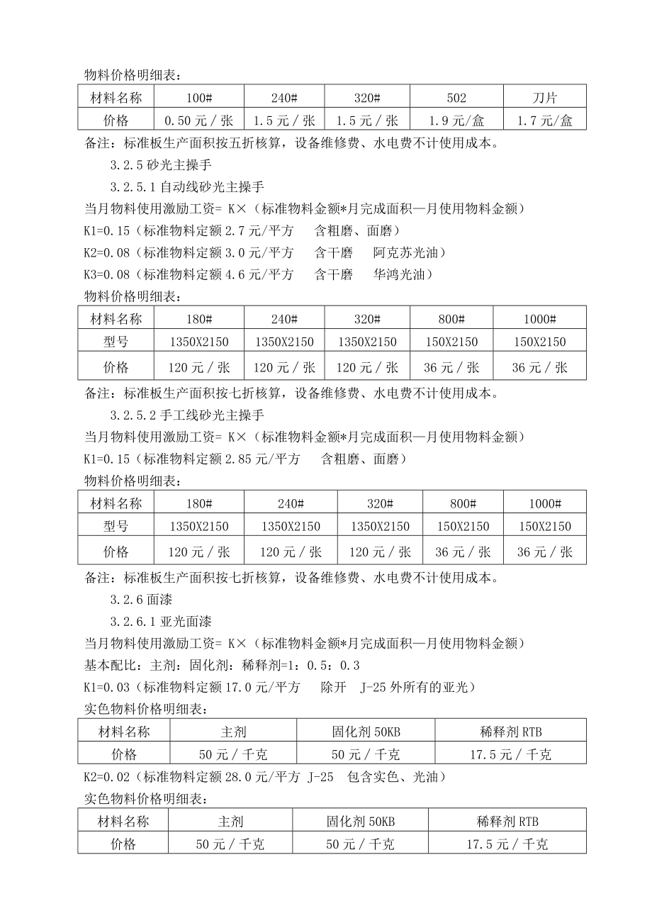 欧派门板厂油漆车间成本管理办法.doc_第3页