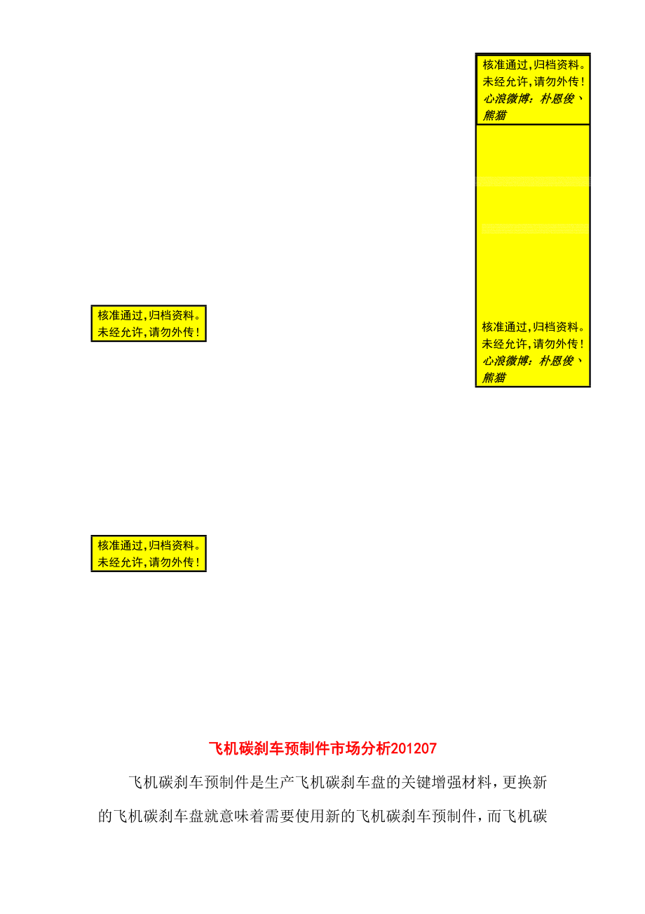 飞机碳刹车预制件市场分析07.doc_第1页