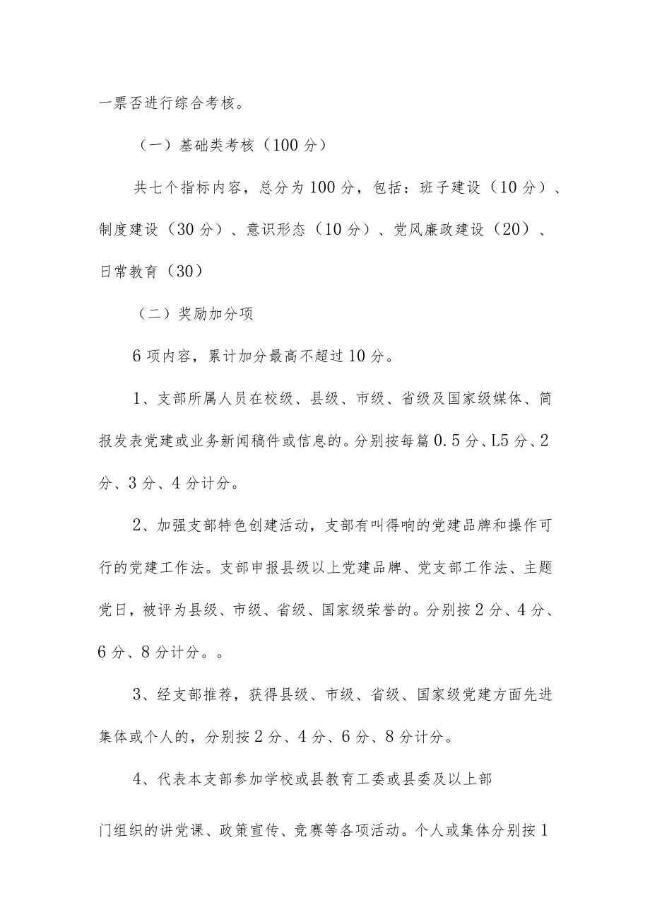 中学党支部量化考核管理办法.docx_第2页