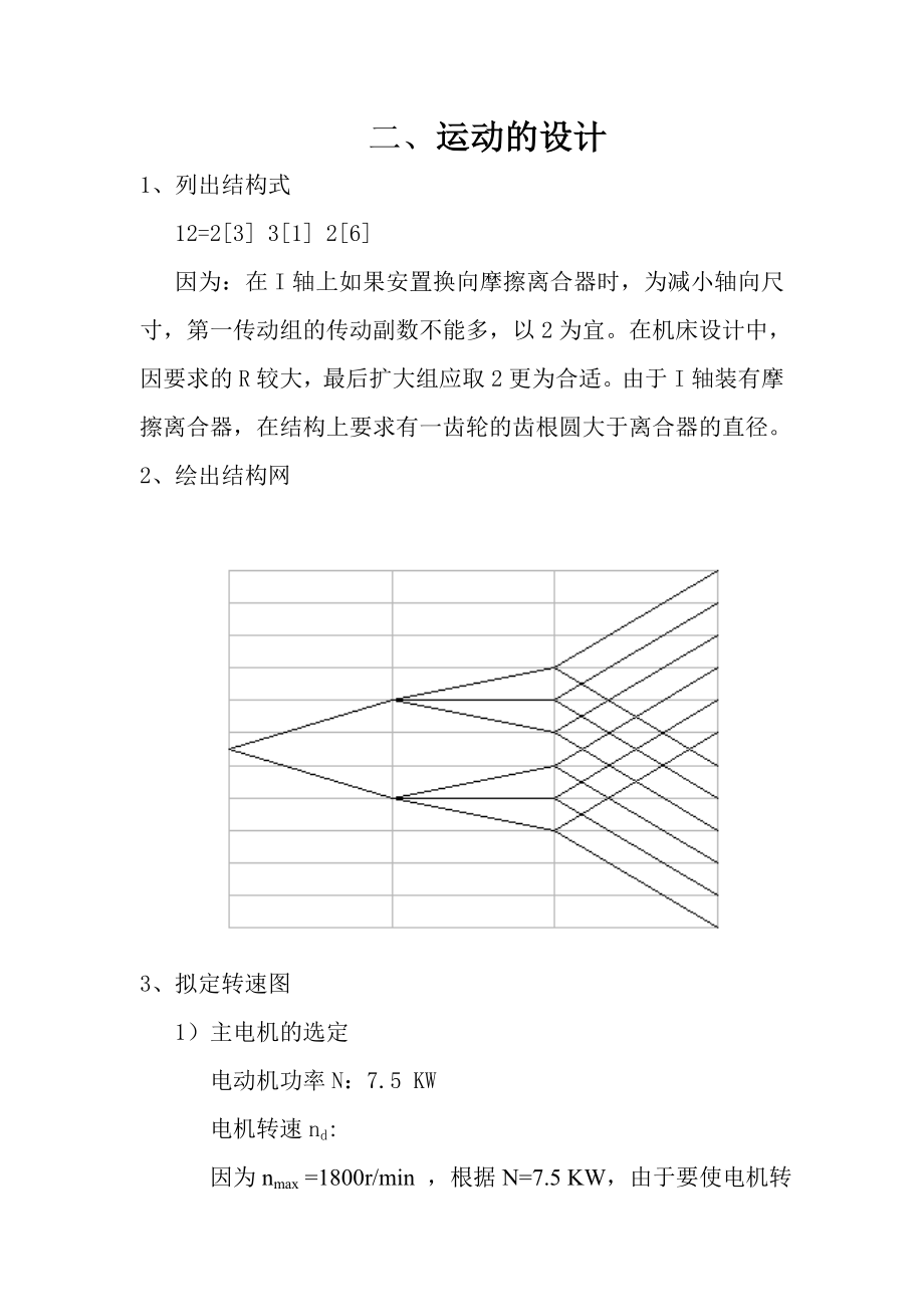 车床主轴箱课程设计机床主轴箱(有全套CAD图纸).doc_第3页