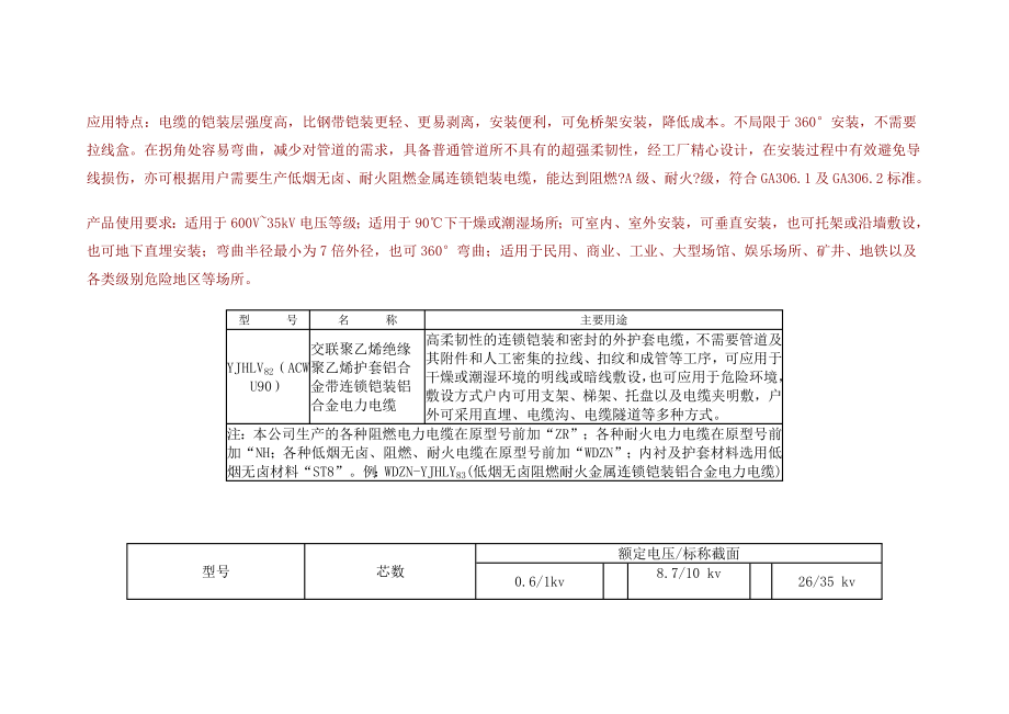 铝合金电力电缆技术参数.doc_第2页