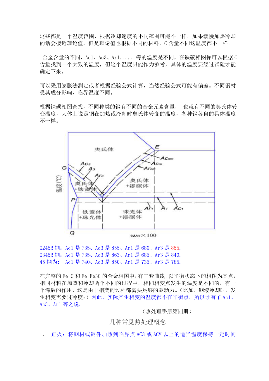 钢的热处理温度Ac1、Ac3、Ar1具体温度.doc_第2页