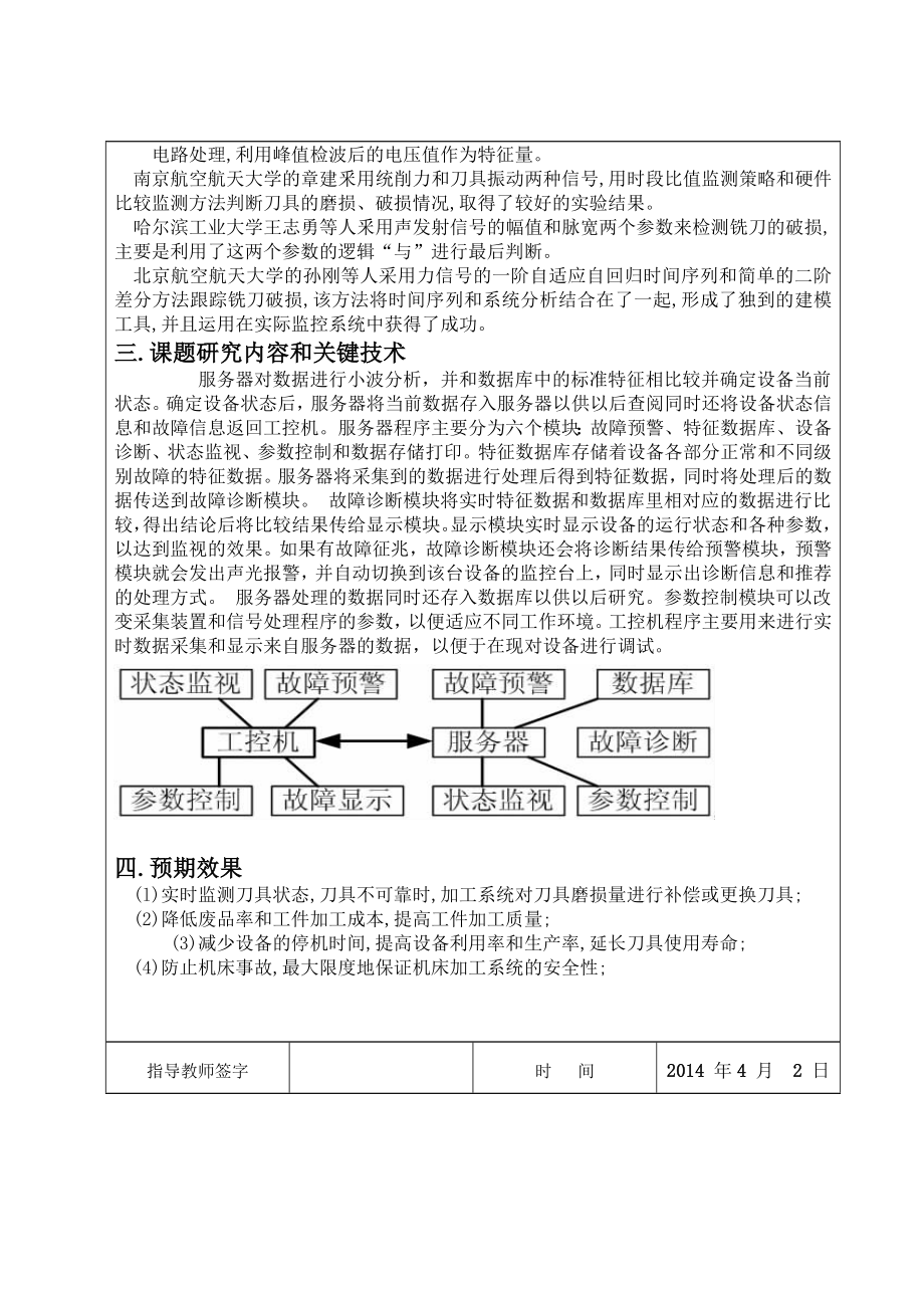 面向数控机床刀具系统的远程故障诊断平台构建毕业设计.doc_第3页