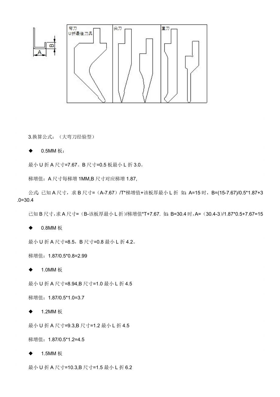 钣金折弯成型最小折边.doc_第3页