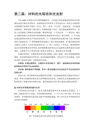 【物理课件】材料的光吸收和光发射.doc