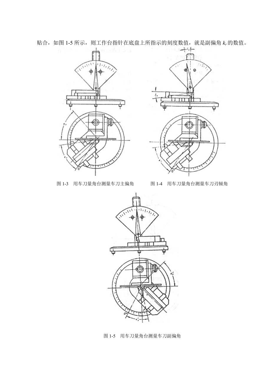 【机械课件】实验一车刀角度的测量.doc_第3页