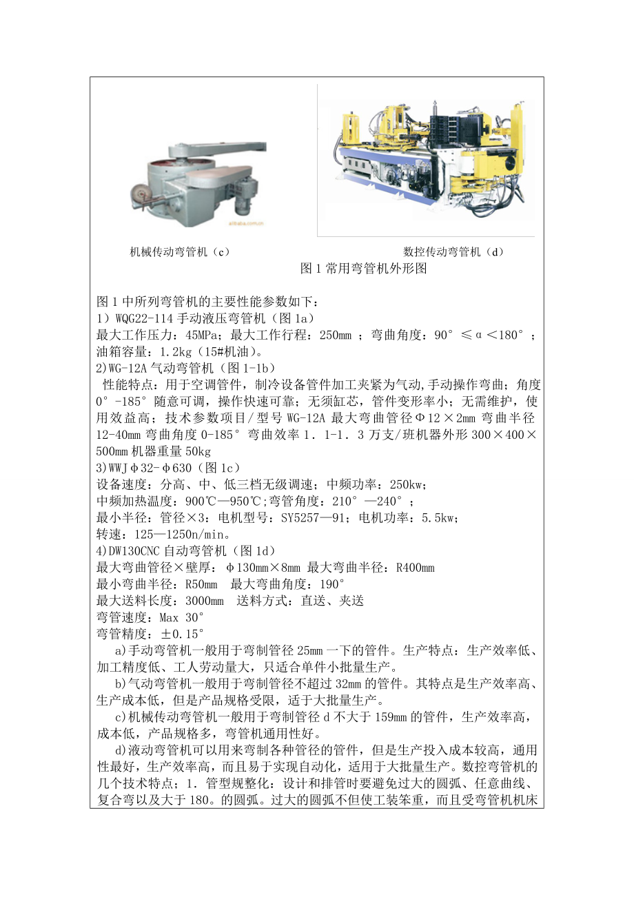 毕业设计（论文）开题报告制冷热交换器U型管自动成型机液压及控制系统设计.doc_第3页