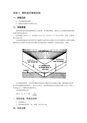 塑料洛氏硬度实验.doc