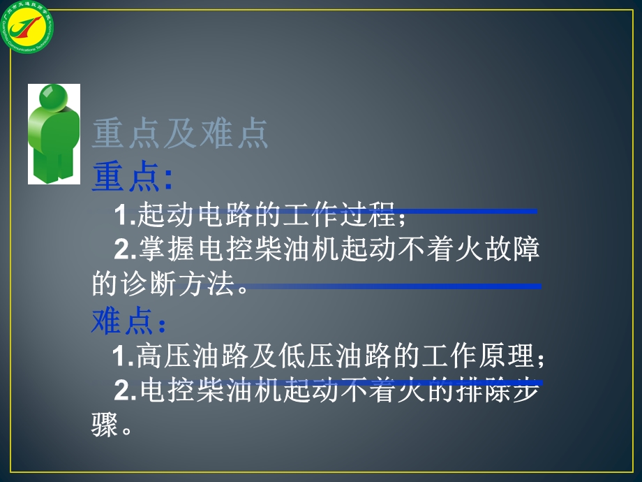 电控柴油机起动不着火故障的诊断与排除解读课件.ppt_第3页