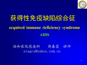 获得性免疫缺陷综合征（AIDS）ppt课件.ppt