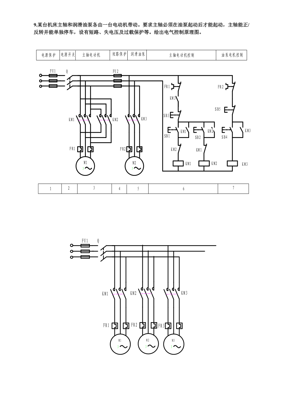 机床电气控制与PLC作业(答案)2.doc_第1页