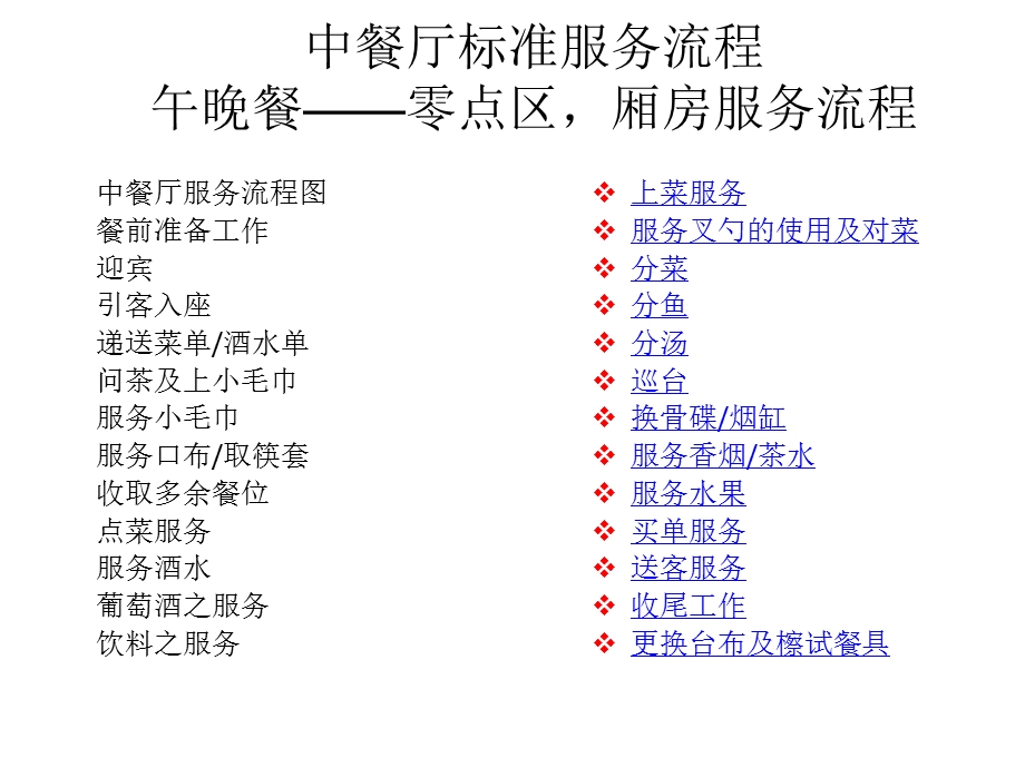 中餐厅标准服务流程培训课件.ppt_第2页