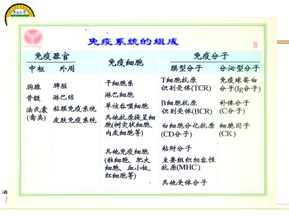 免疫学ppt课件第二章 免疫组织和器官.ppt_第2页