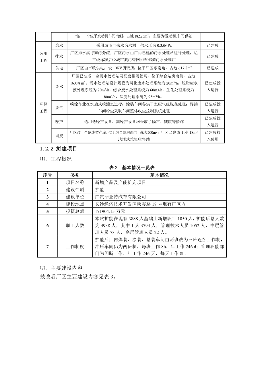 广汽菲亚特汽车有限公司新增产品及产能扩充项目环境影响报告书.doc_第3页