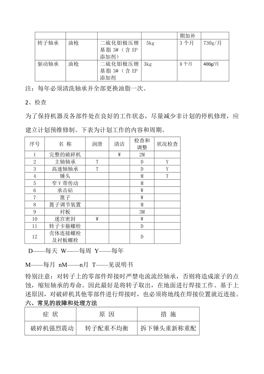 锤式破碎机操作规程.doc_第3页