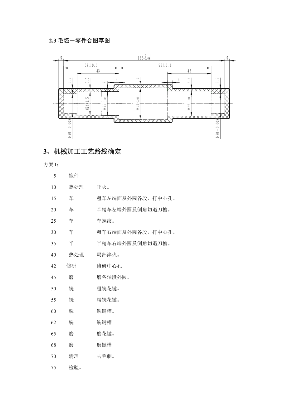 数控技术毕业设计（论文）花键轴的机械加工工艺说明.doc_第3页