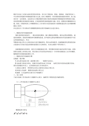 [精华]在数控车床上完成椭圆的粗、精加工.doc