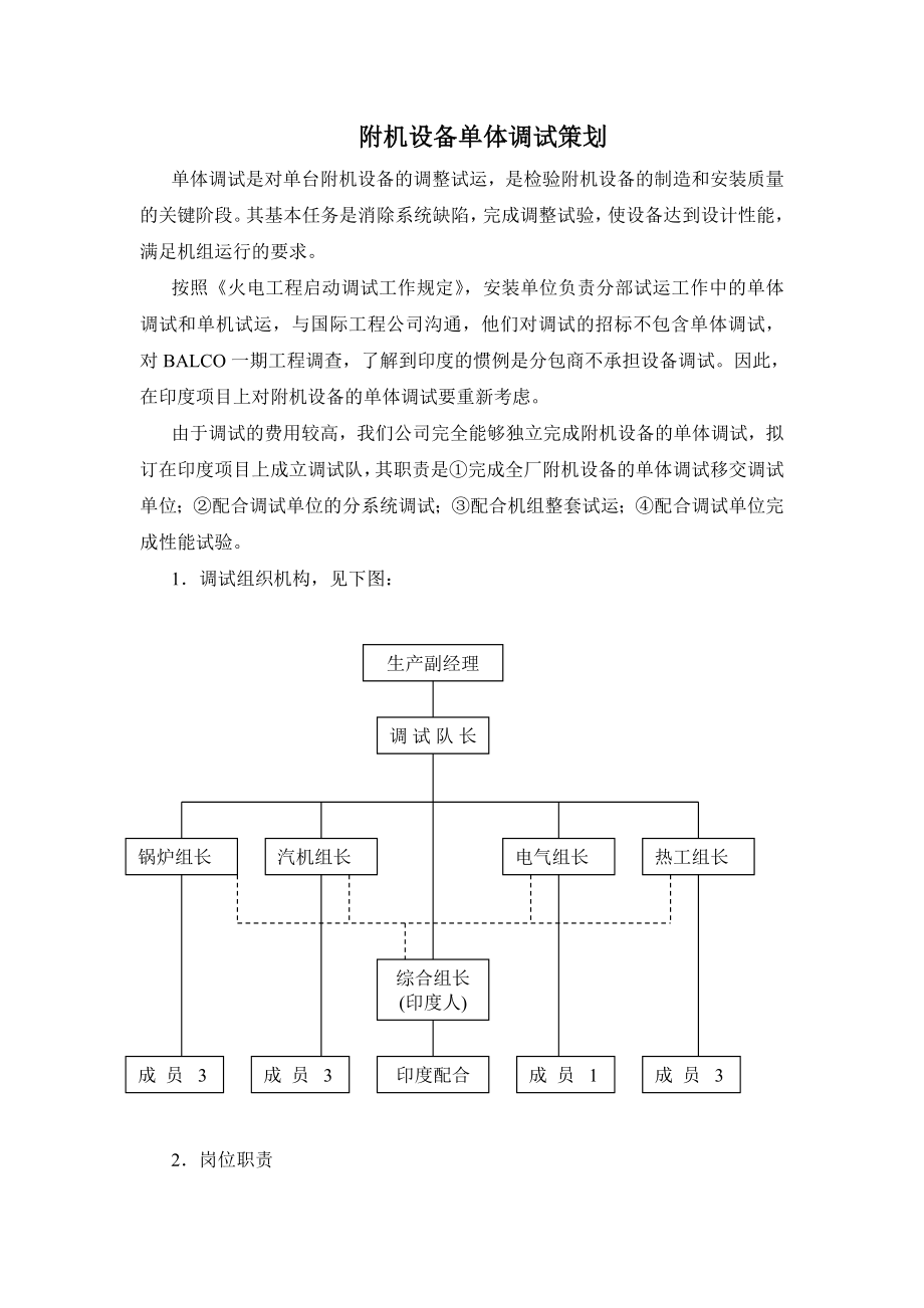 附机单体调试策划.doc_第1页