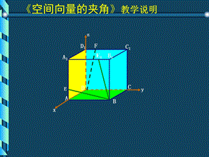 空间向量与立体几何ppt课件.ppt