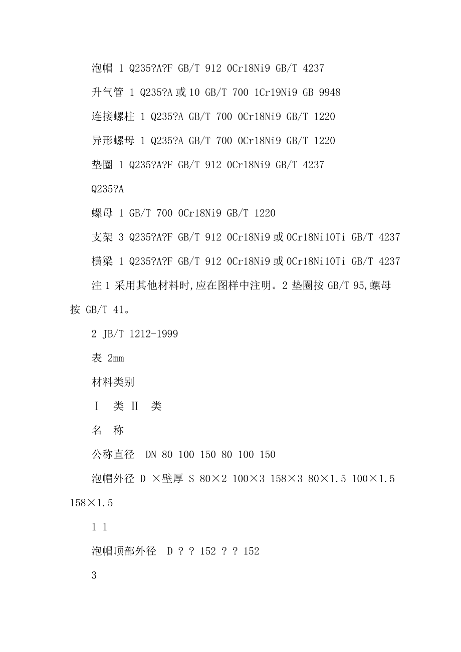 JB／T 1212—1999 圆泡帽（可编辑） .doc_第3页