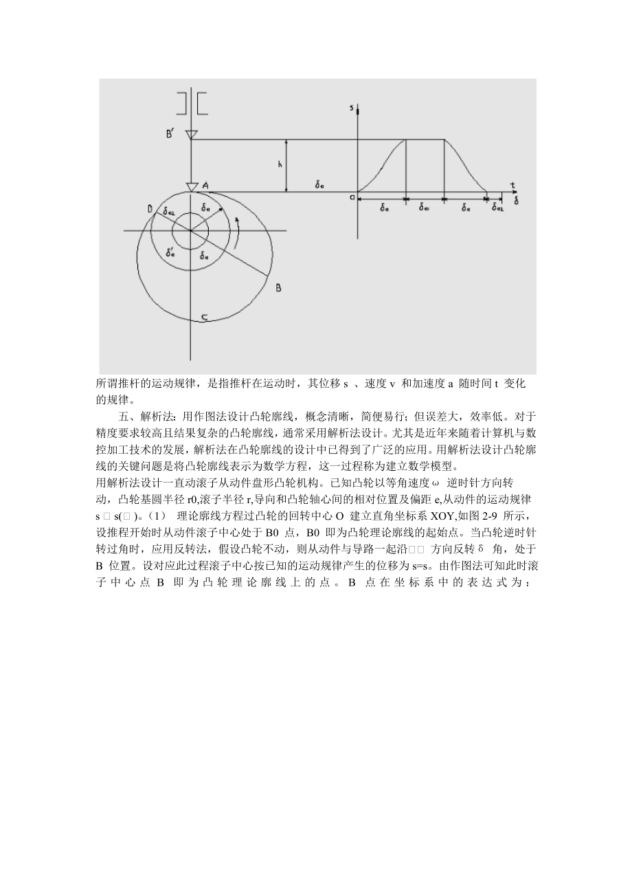 计算机辅助设计VB设计凸轮轮廓曲线机械原理课程设计.doc_第3页