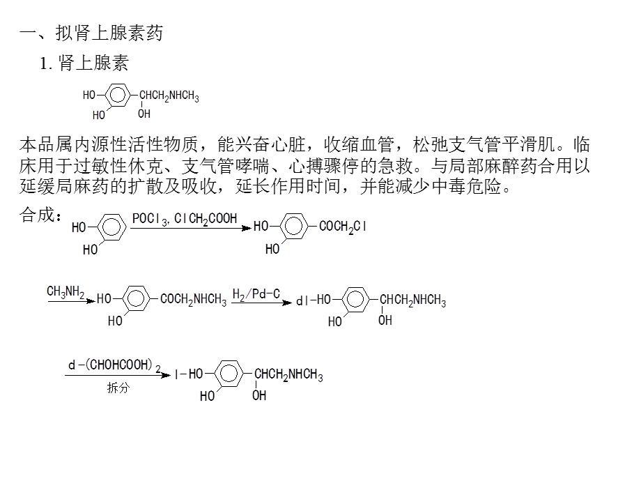 药物化学拟肾上腺素药和抗肾上腺素药课件.ppt_第3页