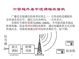 六管超外差中波调幅收音机课件.ppt