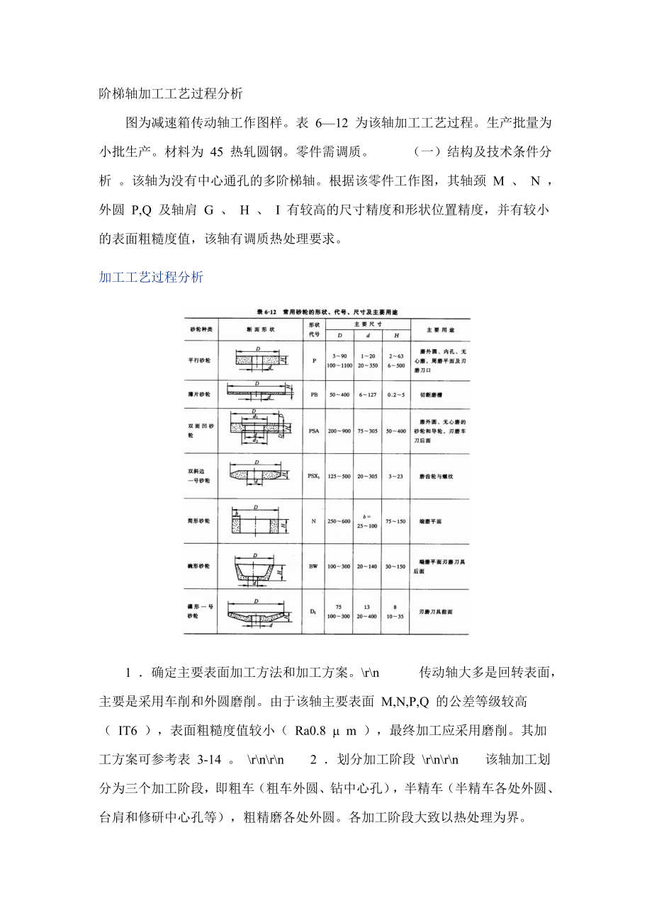 阶梯轴加工工艺过程分析.doc_第1页