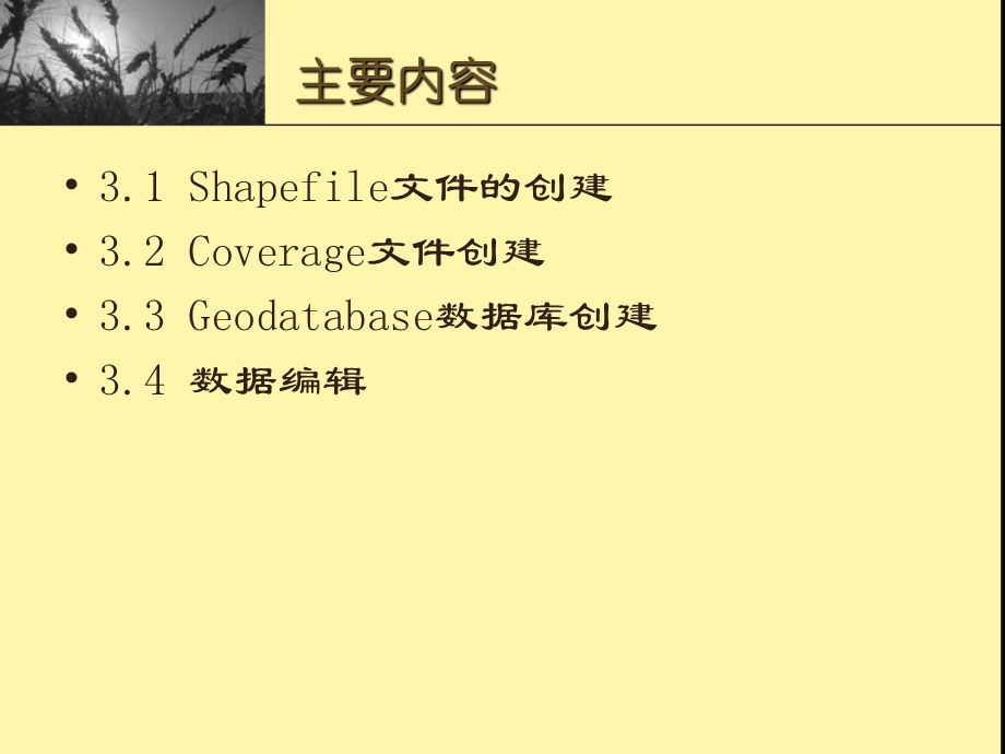 ArcGIS地理信息系统空间分析实验教程PPT-第3章-空间数据的采集与组织解读课件.ppt_第2页