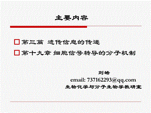 《生物化学教学ppt课件》第十四章 dna的生物合成.ppt