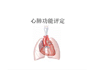 心肺功能评定课件.ppt