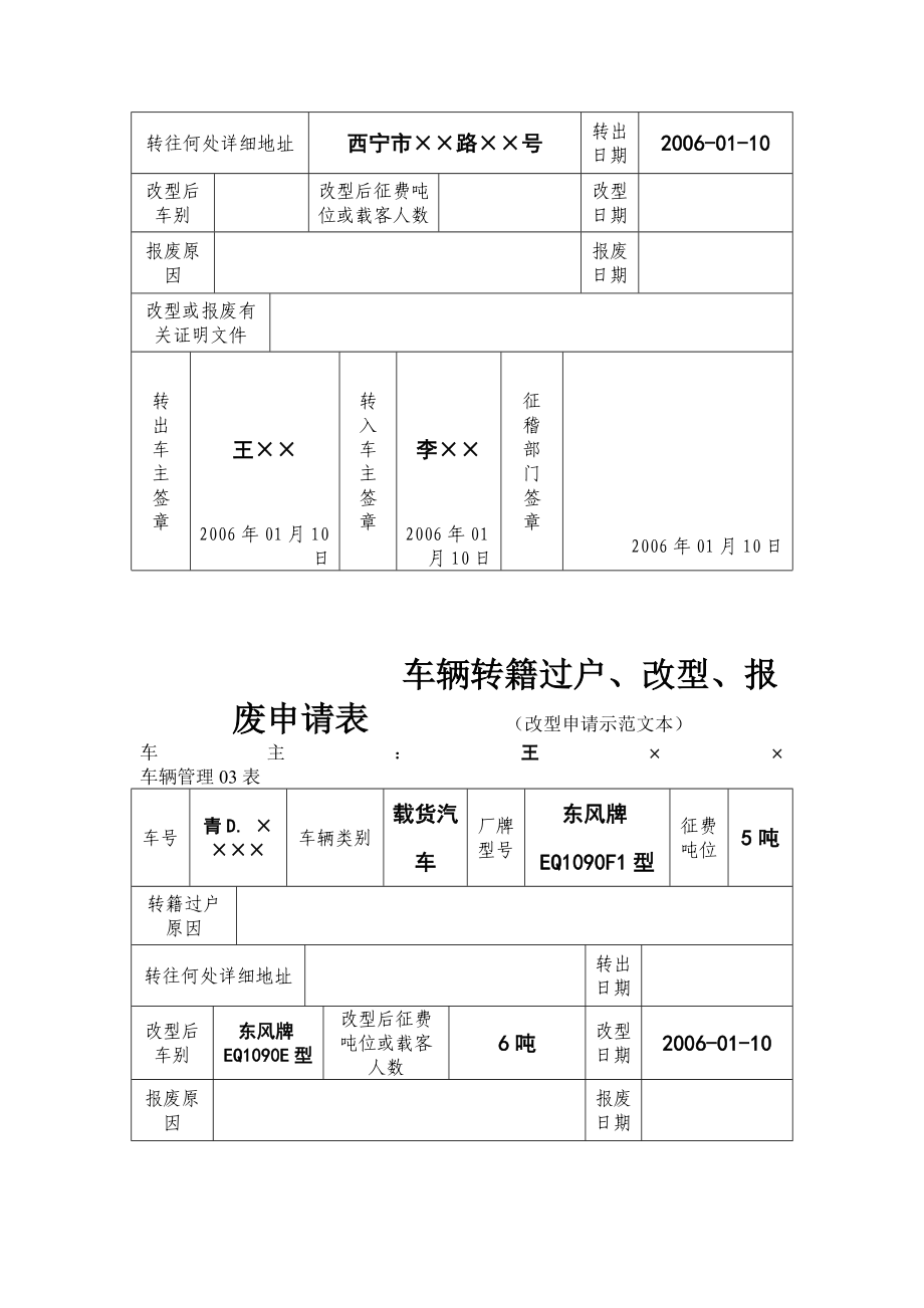 车辆转籍过户、改型、报废申请表.doc_第2页