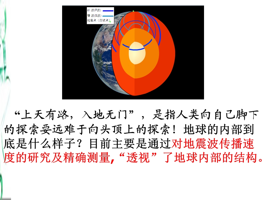 地震波的不连续面课件.ppt_第1页