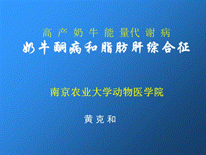 高产奶牛能量代谢性疾病课件.ppt