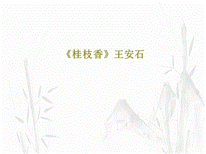 《桂枝香》王安石课件.ppt