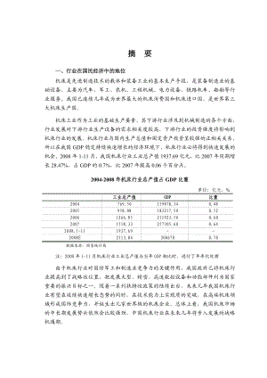 机床行业风险分析报告.doc