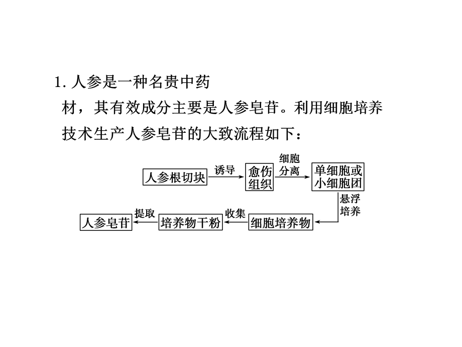 2011年一轮复习生物课时ppt课件第50课时 植物的组织培养技术及DNA和蛋白质技术.ppt_第2页