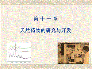 药学医学天然药物化学课件-天然药物的研究与开发.ppt