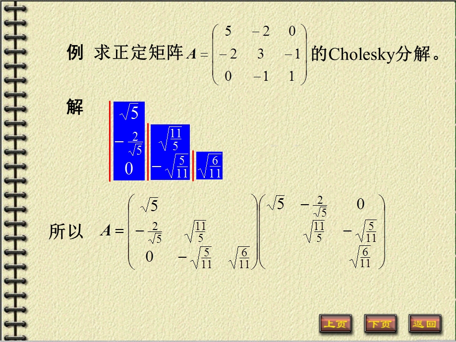 矩阵论ppt课件第四章例题 矩阵分解.ppt_第2页