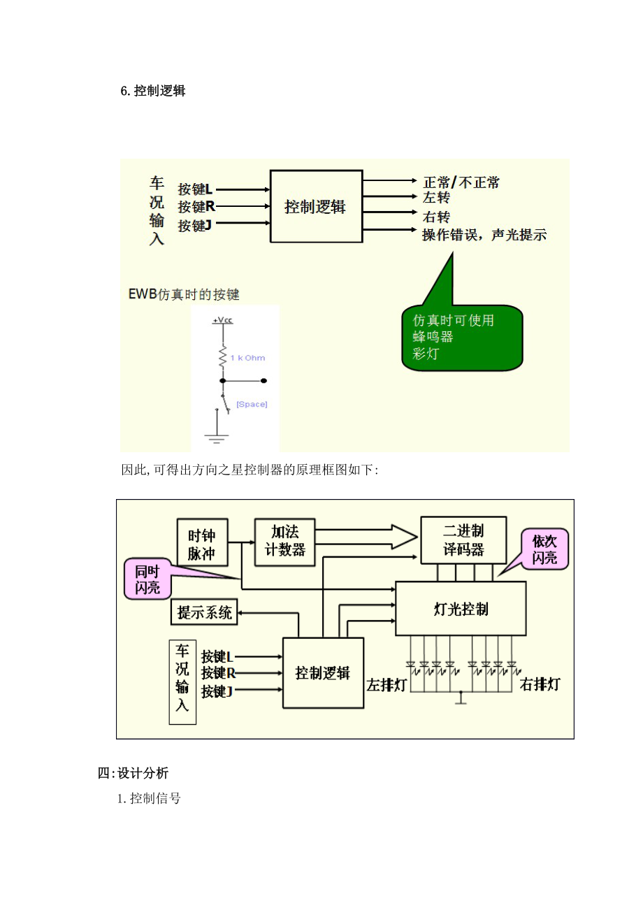 汽车尾灯控制数电模电课程设计.doc_第3页