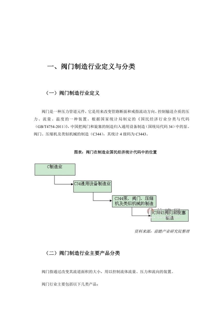 中国阀门制造行业现状及其前景预测分析.doc_第1页