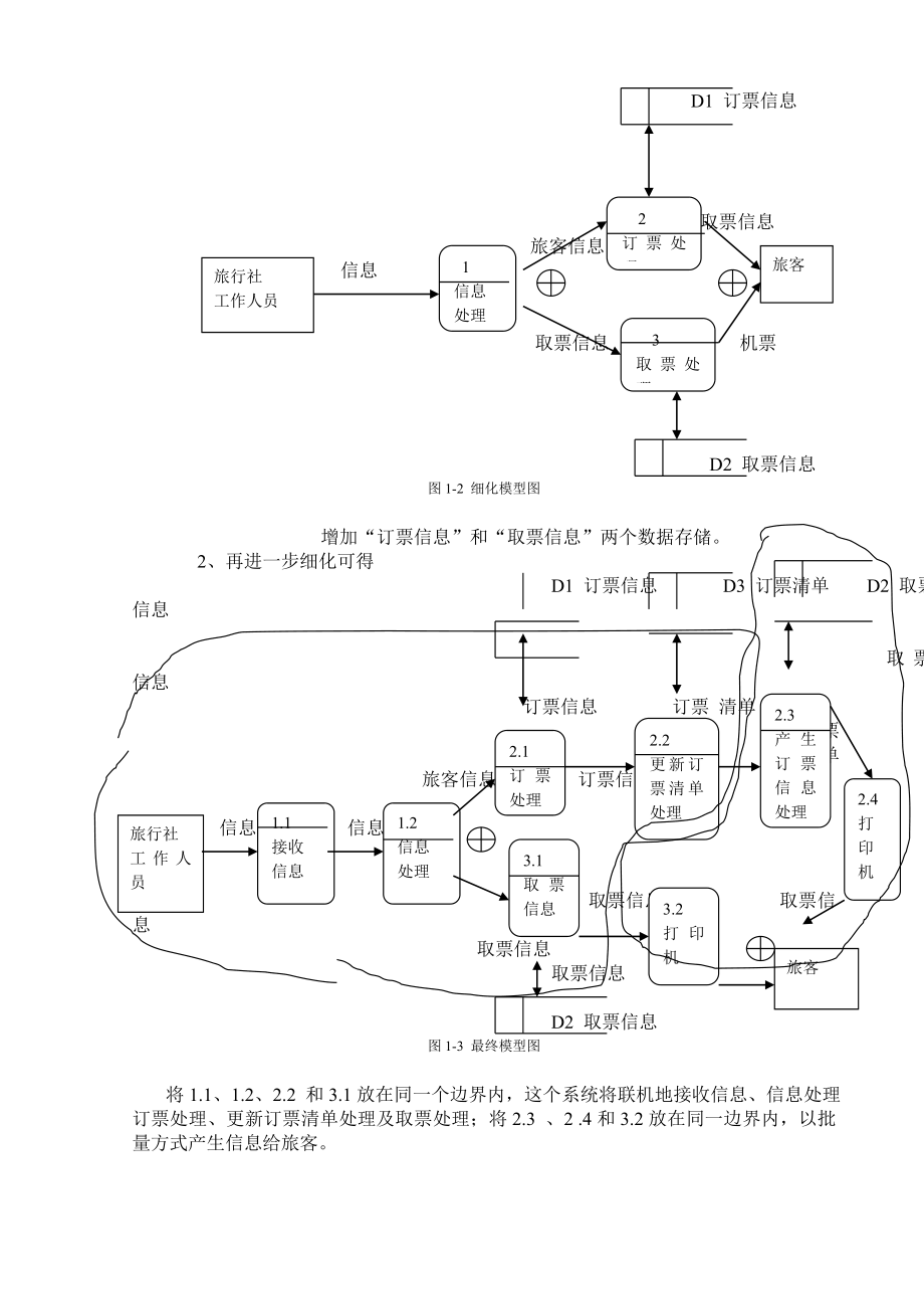 1498.飞机订票系统分析与设计.doc_第3页