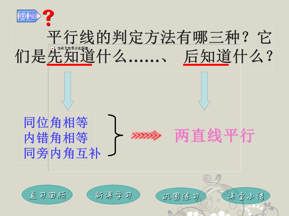 福建省泉州市七年级数学上册《5.2.3-平行线性质》ppt课件-华东师大版.ppt_第3页