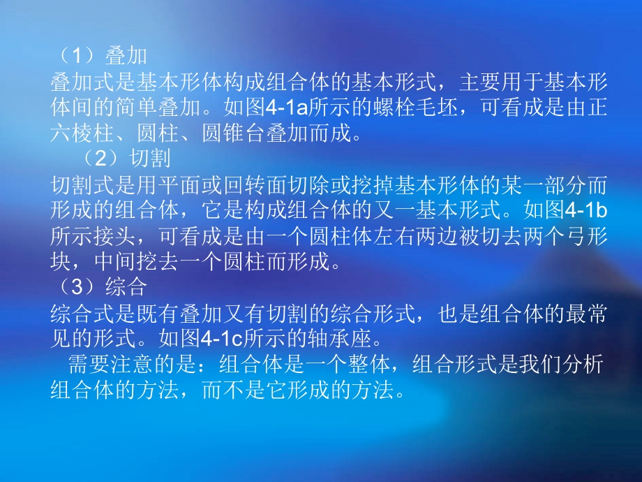 组合体视图的画法2.组合体视图的读法3.组合体的尺寸标注课件.ppt_第3页