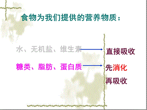 第二节食物的消化1、食物在口腔中的消化我课件.ppt