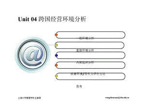 跨国经营环境分析ppt课件.ppt