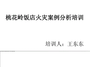 湖北最近两起火灾案例分析课件.ppt